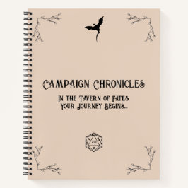 D&D Campaign Chronicle-Notitieboek Notitieboek