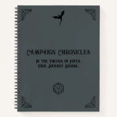 D&D Campaign Chronicle-Notitieboek Notitieboek (Voorkant)