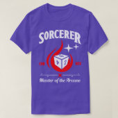 D&D Character Class Sorcerer T-shirt (Design voorkant)