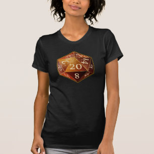 D&D d20 Sandstone en tan SAHARA die T-shirt