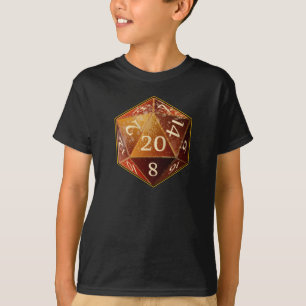 D&D d20 Sandstone en tan SAHARA die T-shirt
