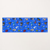 D&D Dungeons en Dragons Dice en Monsters Yogamat (Achterkant (horizontaal))