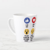 D&D Emojis Latte Mok (Linkerhoek)