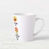 D&D Emojis Latte Mok (Rechts)