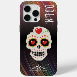D.D.L.M. Calavera iPhone 15 Pro Max Hoesje