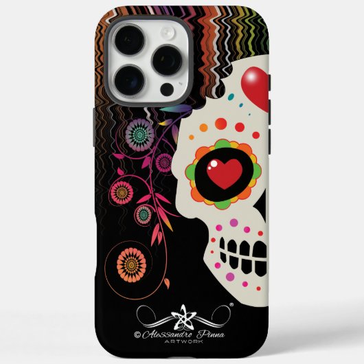 D.D.L.M. Calavera Case-Mate iPhone Case (Achterkant)