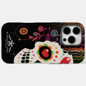 D.D.L.M. Calavera Case-Mate iPhone Case (Achterkant (horizontaal))