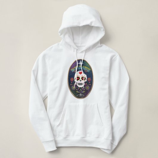 D.D.L.M. Calavera Hoodie (Design voorkant)