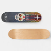 D.D.L.M. Calavera Persoonlijk Skateboard (Horizontaal)
