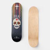D.D.L.M. Calavera Persoonlijk Skateboard (Voorkant)