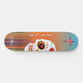 D.D.L.M. Calavera Persoonlijk Skateboard (Horizontaal)