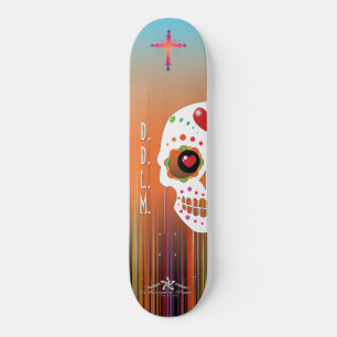 D.D.L.M. Calavera Persoonlijk Skateboard