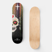 D.D.L.M. Calavera Persoonlijk Skateboard (Voorkant)