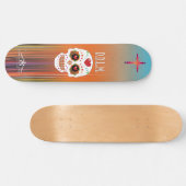 D.D.L.M. Calavera Persoonlijk Skateboard (Horizontaal)