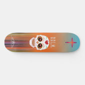 D.D.L.M. Calavera Persoonlijk Skateboard (Horizontaal)