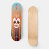 D.D.L.M. Calavera Persoonlijk Skateboard (Voorkant)