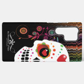 D.D.L.M. Calavera Samsung Galaxy Hoesje (Achterkant horizontaal)