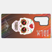 D.D.L.M. Calavera Samsung Galaxy Hoesje (Achterkant horizontaal)