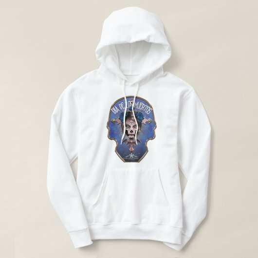 D.D.L.M. La Catrina Hoodie (Design voorkant)