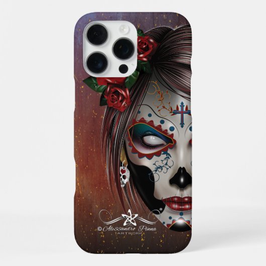 D.D.L.M. La Catrina iPhone Hoesje (Achterkant)