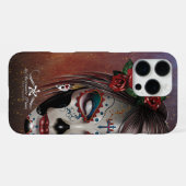 D.D.L.M. La Catrina iPhone Hoesje (Achterkant horizontaal)
