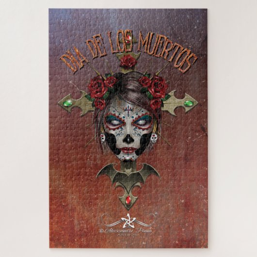 D.D.L.M. La Catrina Legpuzzel (Verticaal)