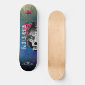 D.D.L.M. La Catrina Persoonlijk Skateboard (Voorkant)