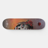 D.D.L.M. La Catrina Persoonlijk Skateboard (Horizontaal)