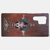 D.D.L.M. La Catrina Samsung Galaxy Hoesje (Achterkant horizontaal)