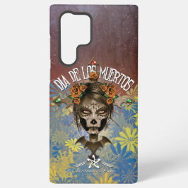D.D.L.M. La Catrina Samsung Galaxy Hoesje