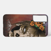 D.D.L.M. La Catrina Samsung Galaxy Hoesje (Achterkant horizontaal)
