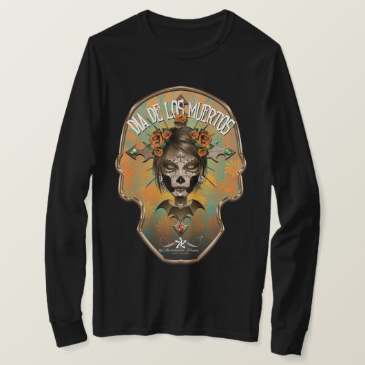 D.D.L.M. La Catrina T-shirt (Design voorkant)