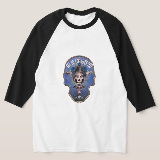 D.D.L.M. La Catrina T-shirt (Laagn)