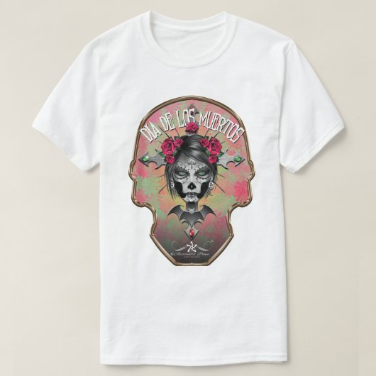 D.D.L.M. La Catrina T-shirt (Design voorkant)