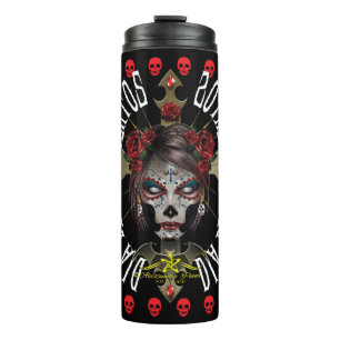 D.D.L.M. La Catrina Thermosbeker