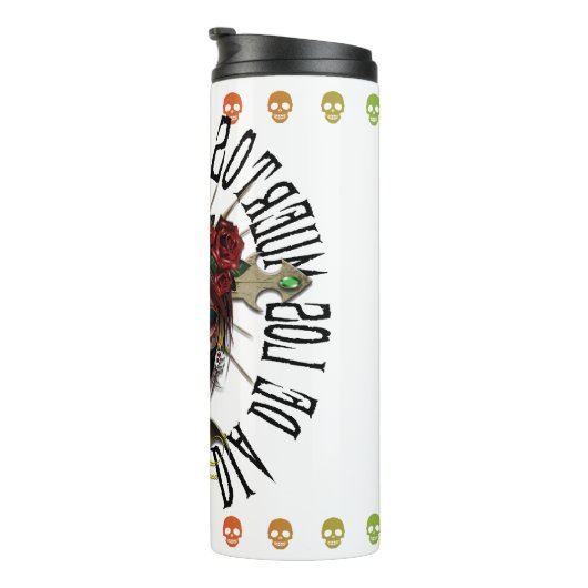 D.D.L.M. La Catrina Thermosbeker (Geroteerd rechts)