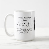 D.D. Oh kijk, er is een eekhoorn Koffiemok (Links)