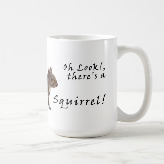 D.D. Oh kijk, er is een eekhoorn Koffiemok (Rechts)