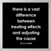 D.D. Palmer - Chiropractic Quote Series Print (Voorkant)