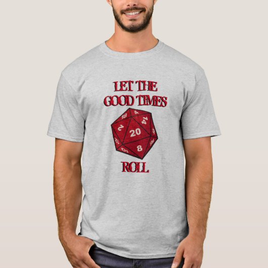 D&D Roll T-shirt (Voorkant)