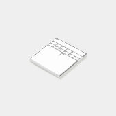 D&D Stat Block Post-it® Notes (Schuin)