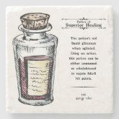 D&D Superieure hellingshoek: marmer Onderzetter (Voorkant)