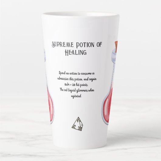 D&D Supreme Healing Potion Koffie Mok (Voorkant)