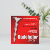 D.d. uitnodigingen van de Rode Dadchelor-partij (Staand voorkant)