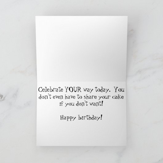 D & D Verjaardag Kaart (Binnen)