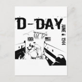D-DAG 6 juni 1944 Briefkaart (Voorkant)