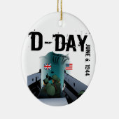D-DAG 6 juni 1944 Keramisch Ornament (Rechts)