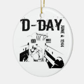 D-DAG 6 juni 1944 Keramisch Ornament (Links)