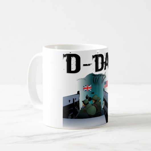 D-DAG 6 juni 1944 Koffiemok (Voorkant links)