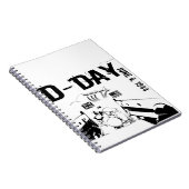 D-DAG 6 juni 1944 Notitieboek (Rechterzijde)